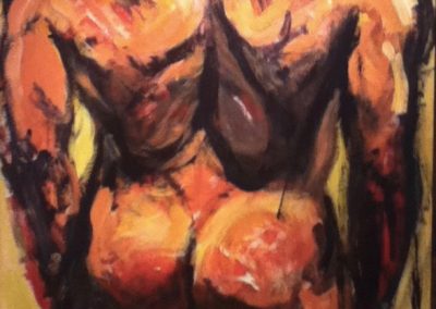 Wendy Rolt, Torso, 90 x 120cm, Acrylic on Canvas