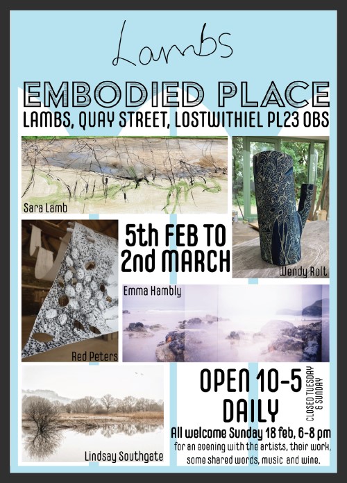 Embodied Place Exhibition Poster